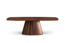 Orion Dining Table with Timber + Metal Base