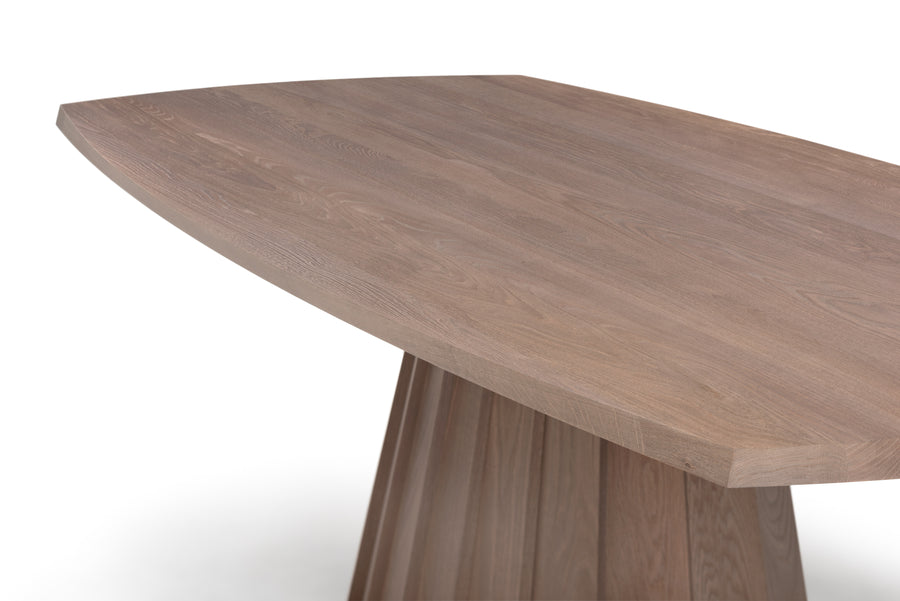 Orion Dining Table with Timber Base