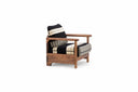 Twenty Five Lounge Armchair with Manta Lido Upholstery