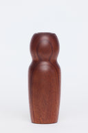 Turned Mahogany Vessel
