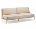 Throne Sofa with Rattan
