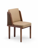 Throne Dining Chair with Rattan