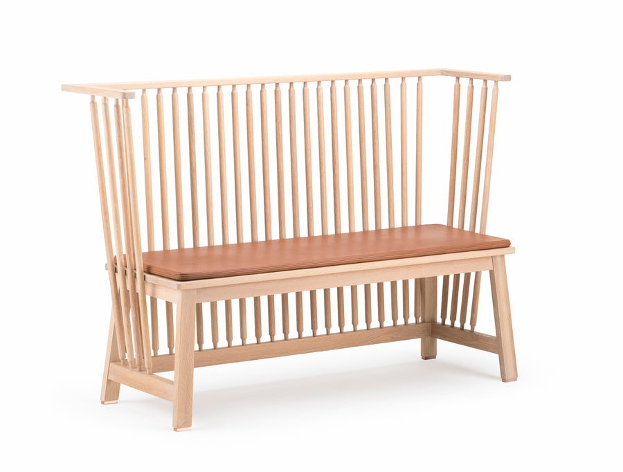 Two Seater Low Settle Bench