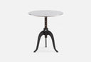 Sidekicks Height Adjustable Table with Polished Aluminum Top