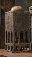 Ceramic Building Illuminated Sculpture