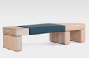 Pillowy Bench