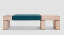 Pillowy Bench