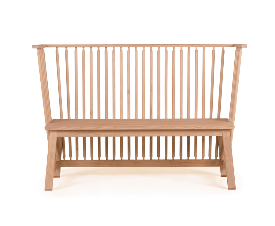 Two Seater Low Settle Bench