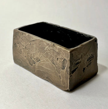 Patinated Cast Bronze Box