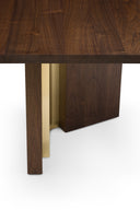 Izar Dining Table with Brass