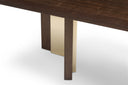 Izar Dining Table with Brass