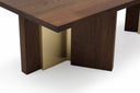 Izar Dining Table with Brass