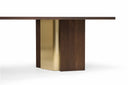 Izar Dining Table with Brass