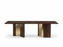 Izar Dining Table with Brass