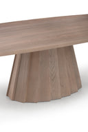 Orion Dining Table with Timber Base