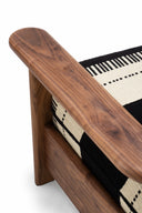 Twenty Five Lounge Armchair with Manta Lido Upholstery