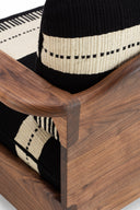 Twenty Five Lounge Armchair with Manta Lido Upholstery