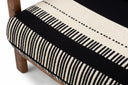 Twenty Five Lounge Armchair with Manta Lido Upholstery
