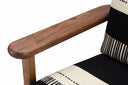 Twenty Five Lounge Armchair with Manta Lido Upholstery