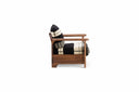 Twenty Five Lounge Armchair with Manta Lido Upholstery