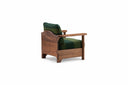 Twenty Five Lounge Armchair with Manta Lido Upholstery