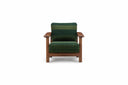 Twenty Five Lounge Armchair with Manta Lido Upholstery