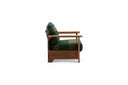 Twenty Five Lounge Armchair with Manta Lido Upholstery
