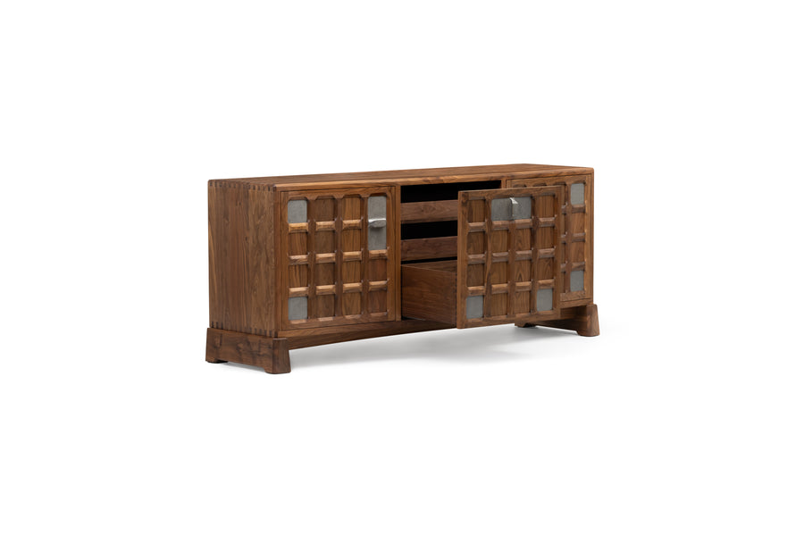 ARTS & CRAFTS 3-UNIT LOW SIDEBOARD