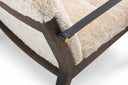 Capo Lounge Armchair with Sheepskin Upholstery