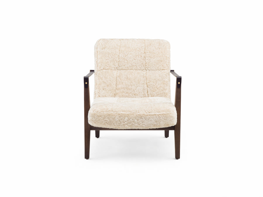 Capo Lounge Armchair with Sheepskin Upholstery