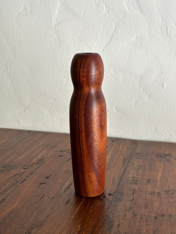 Turned Mahogany Vessel