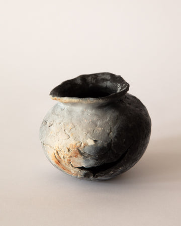 Pit Fired Ceramic Vessel