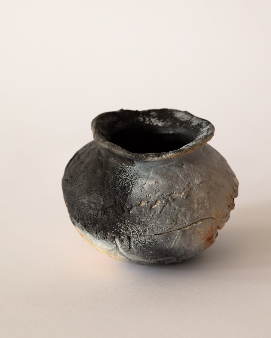 Pit Fired Ceramic Vessel