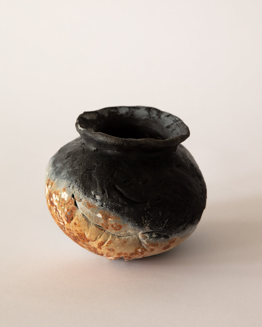 Pit Fired Ceramic Vessel