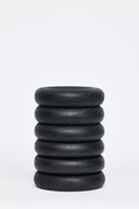 Shou Sugi Ban Turned White Oak Sculpture