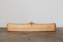 Liminal Bodies long bench form in light natural wood
