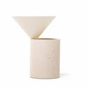 Laurel Side Table in Marble