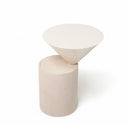Laurel Side Table in Marble