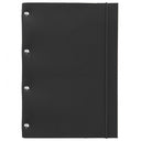 Large Leather Notebook in Black