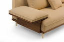 Belle Reeve Sofa System - Long Sofa with Two Flat Armrests