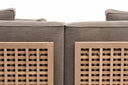 Belle Reeve Sofa System - Long Sofa with Two Flat Armrests