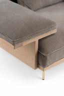 Belle Reeve Sofa System - Long Sofa with Two Flat Armrests