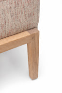 Throne Sofa with Rattan