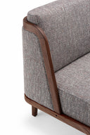 Throne Lounge Chair with Upholstery