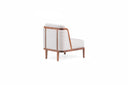Throne Lounge Chair with Upholstery