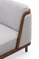 Throne Lounge Chair with Upholstery