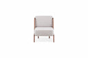 Throne Lounge Chair with Upholstery