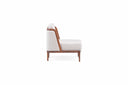 Throne Lounge Chair with Upholstery