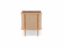 Throne Lounge Chair with Rattan