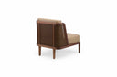 Throne Lounge Chair with Rattan